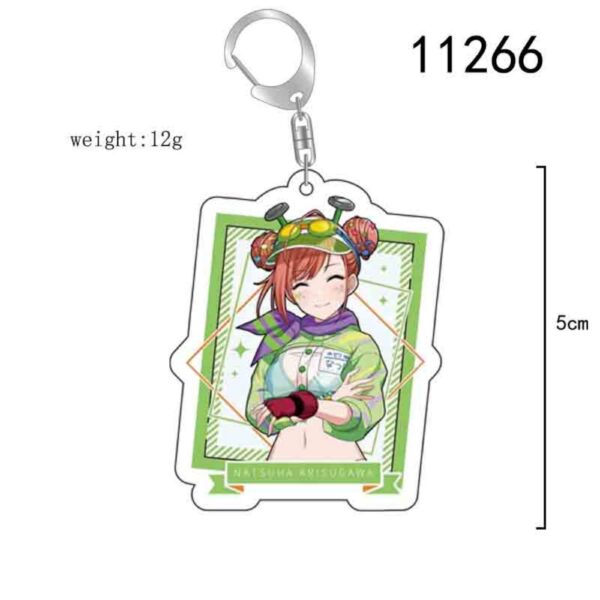 11266 THE IDOLM@STER Acrylic Key Chain price for 5 pcs 5.5cm