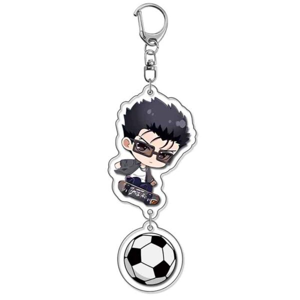 18184 Blue Lock Acrylic Key Chain price for 5 pcs 5.5cm