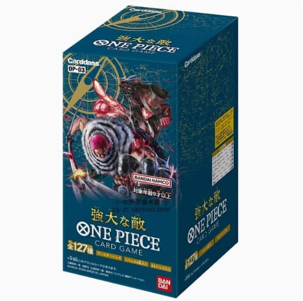 MCCD015 Bandai Genuine Unopened TCG Card One Piece Original Box Japanese Version OP03 24 Packs per Box