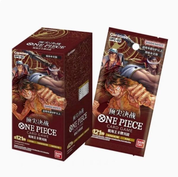 MCCD025 Bandai genuine unopened TCG card One Piece original box Simplified Chinese OPC02 24 packs per box