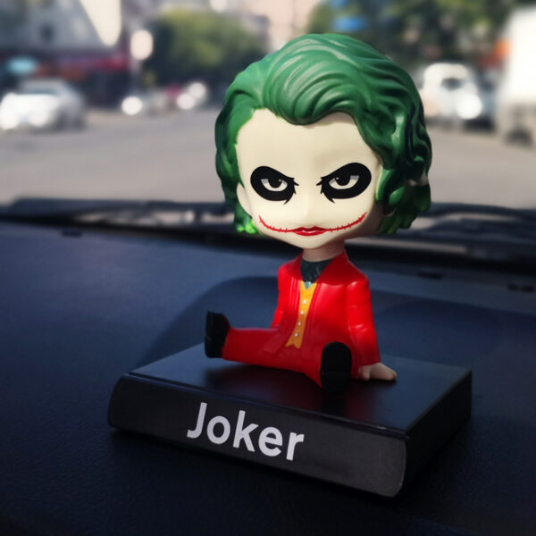 MCF368 Anime Cartoon Car Ornaments Bobblehead Figure Car Interior Decoration Doll