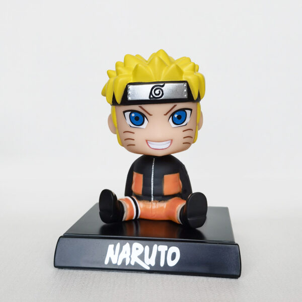 MCF369 Anime Cartoon Car Ornaments Bobblehead Figure Car Interior Decoration Doll