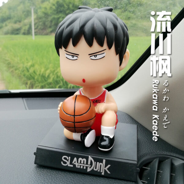 MCF376 Anime Cartoon Car Ornaments Bobblehead Figure Car Interior Decoration Doll