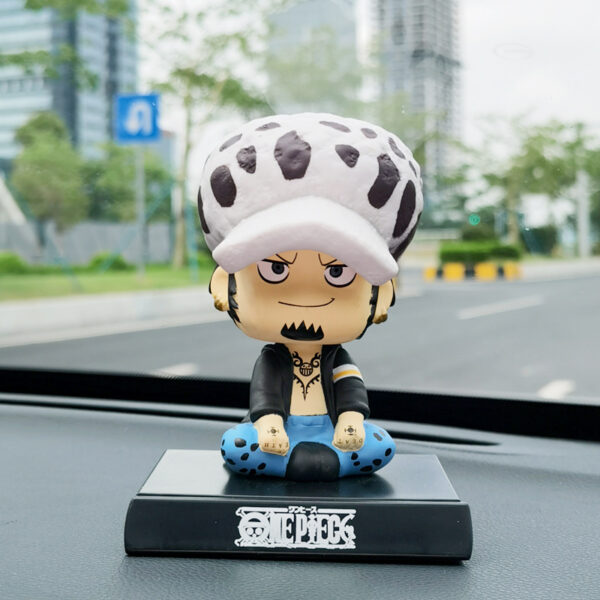 MCF387 Anime Cartoon Car Ornaments Bobblehead Figure Car Interior Decoration Doll