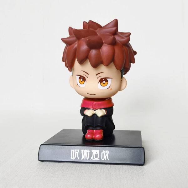 MCF395 Anime Cartoon Car Ornaments Bobblehead Figure Car Interior Decoration Doll