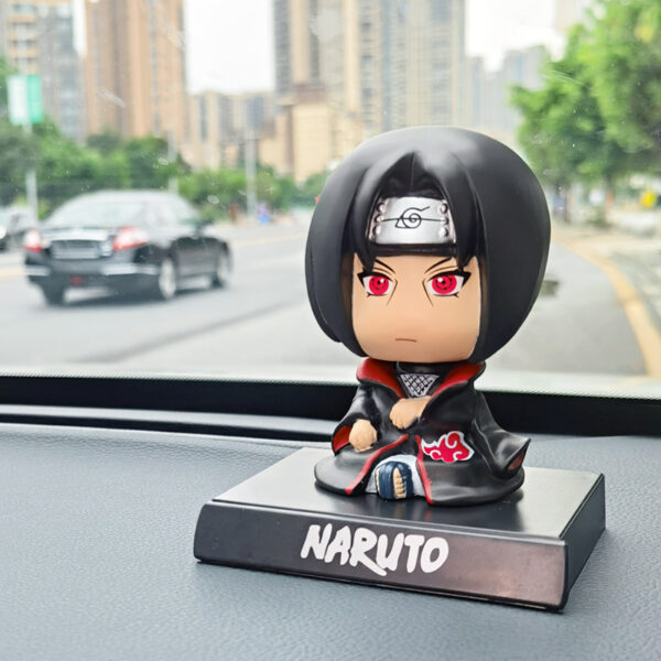 MCF400 Anime Cartoon Car Ornaments Bobblehead Figure Car Interior Decoration Doll