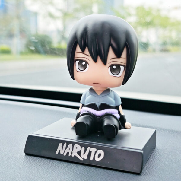MCF402 Anime Cartoon Car Ornaments Bobblehead Figure Car Interior Decoration Doll
