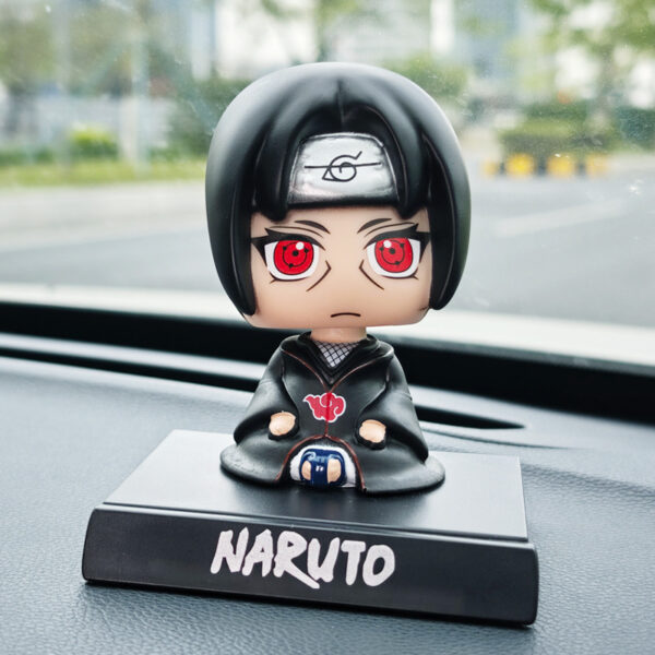 MCF403 Anime Cartoon Car Ornaments Bobblehead Figure Car Interior Decoration Doll