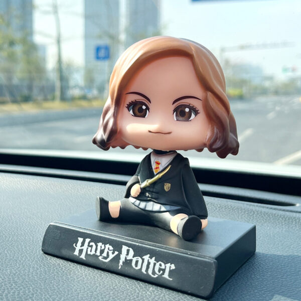 MCF414 Anime Cartoon Car Ornaments Bobblehead Figure Car Interior Decoration Doll