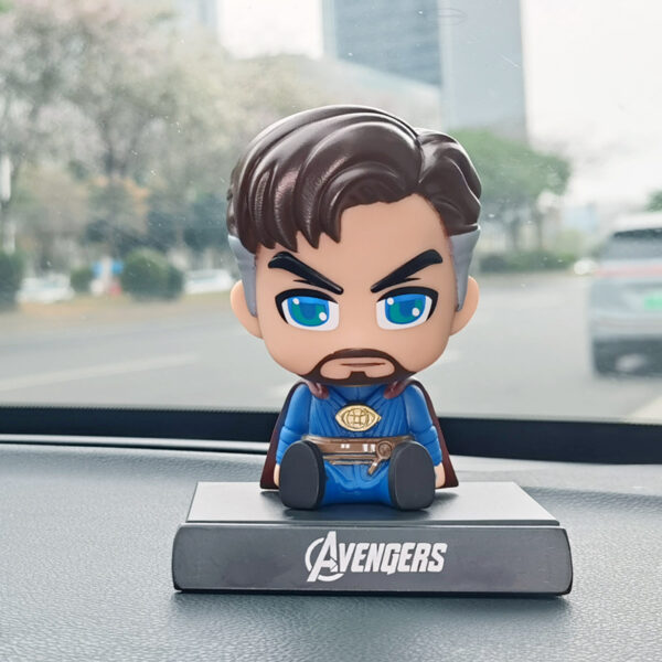 MCF416 Anime Cartoon Car Ornaments Bobblehead Figure Car Interior Decoration Doll