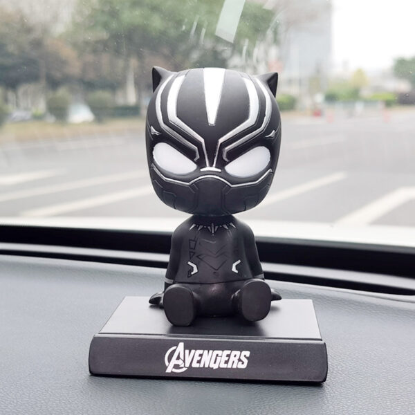 MCF417 Anime Cartoon Car Ornaments Bobblehead Figure Car Interior Decoration Doll