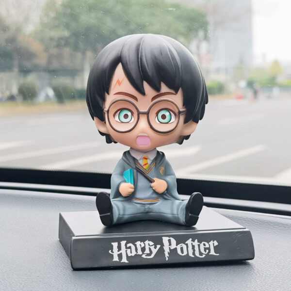 MCF419 Anime Cartoon Car Ornaments Bobblehead Figure Car Interior Decoration Doll