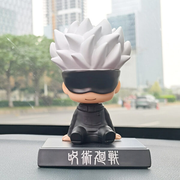 MCF423 Anime Cartoon Car Ornaments Bobblehead Figure Car Interior Decoration Doll