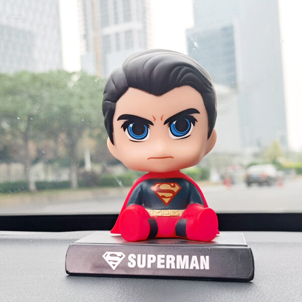 MCF430 Anime Cartoon Car Ornaments Bobblehead Figure Car Interior Decoration Doll