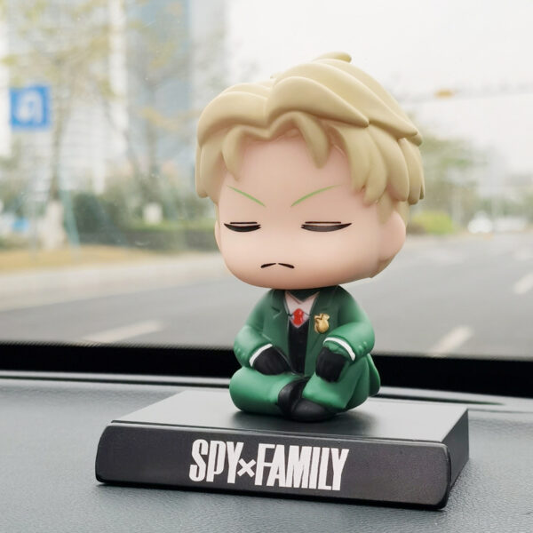 MCF444 Anime Cartoon Car Ornaments Bobblehead Figure Car Interior Decoration Doll