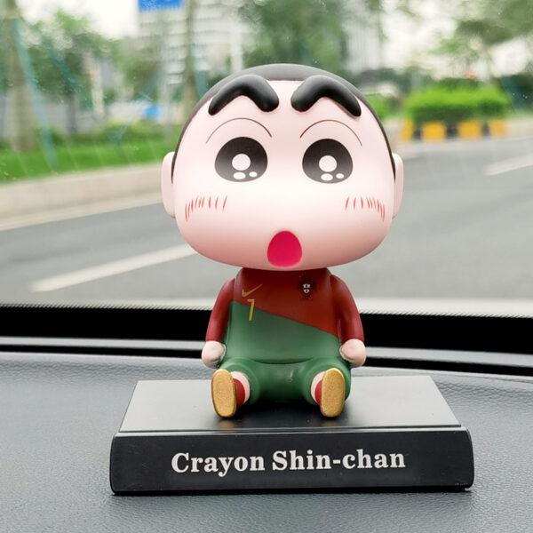 MCF449 Anime Cartoon Car Ornaments Bobblehead Figure Car Interior Decoration Doll