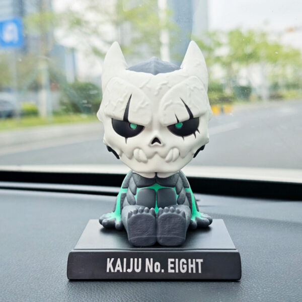 MCF455 Anime Cartoon Car Ornaments Bobblehead Figure Car Interior Decoration Doll
