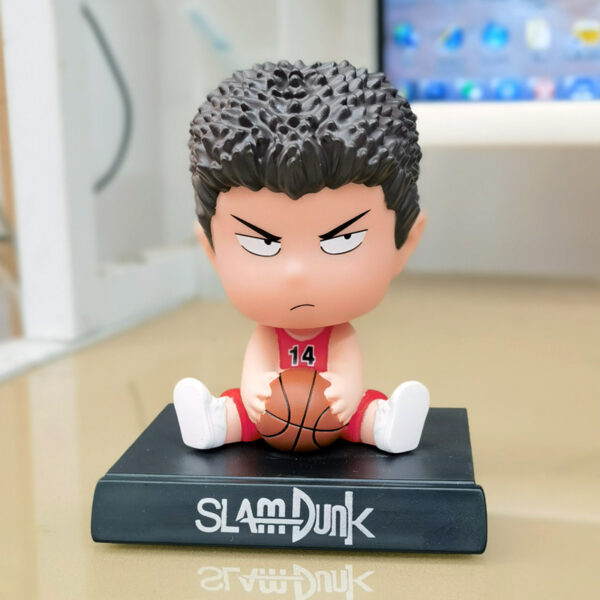 MCF460 Anime Cartoon Car Ornaments Bobblehead Figure Car Interior Decoration Doll
