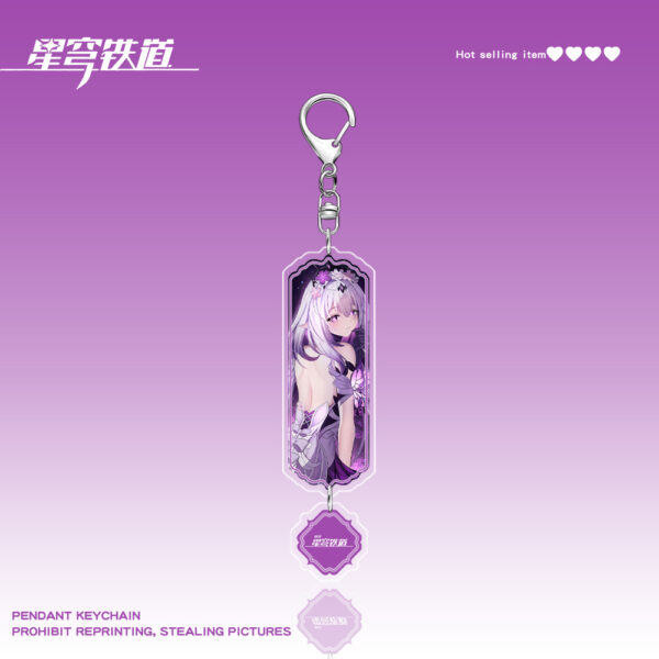 MCMK1477  Honkai StarRail  Acrylic Key Chain price for 5 pcs Castorias