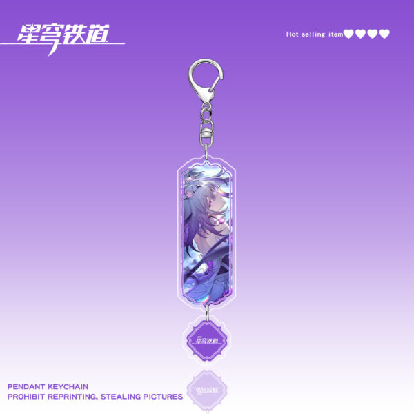 MCMK1481  Honkai StarRail  Acrylic Key Chain price for 5 pcs Castorias