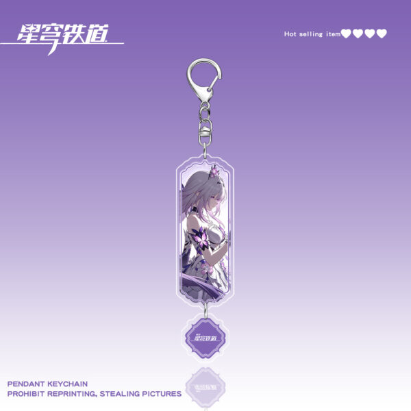 MCMK1482  Honkai StarRail  Acrylic Key Chain price for 5 pcs Castorias