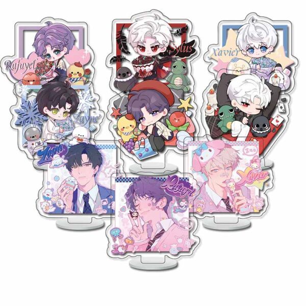 B500 Love and Deepspace Acrylic Display Stands Standee price for 9 pcs a set 6cm