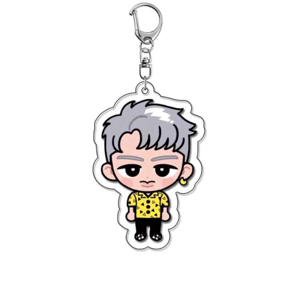 18853 Snow Man Acrylic Key Chain price for 5 pcs 5.5cm