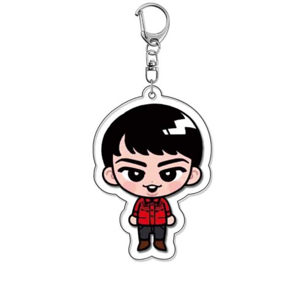 18859 Snow Man Acrylic Key Chain price for 5 pcs 5.5cm