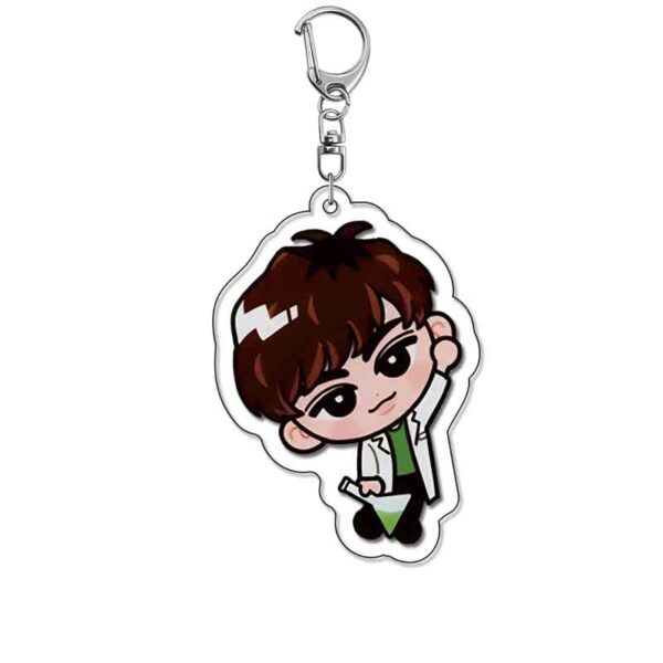 18867 Snow Man Acrylic Key Chain price for 5 pcs 5.5cm