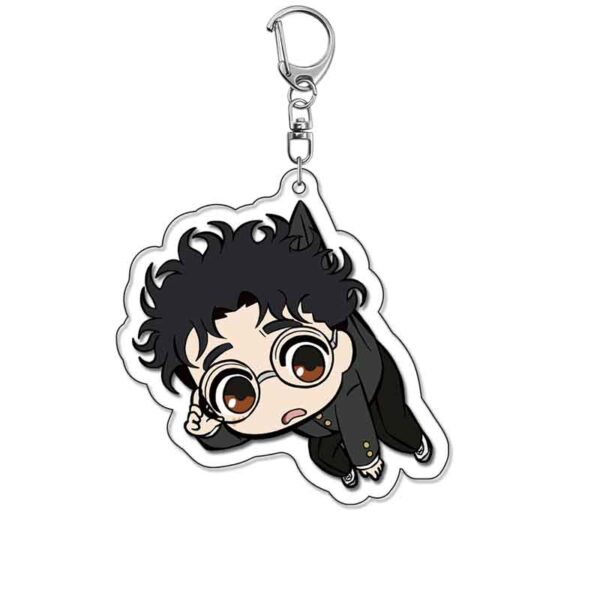 18922 DAN DA DAN Acrylic Key Chain price for 5 pcs 5.5cm