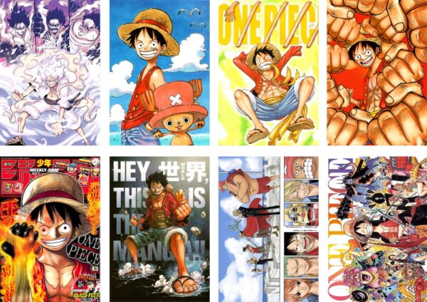 MCPT023 One Piece Posters price for 5 sets 8 pcs a set 29x42cm