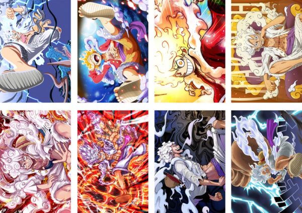 MCPT026 One Piece Posters price for 5 sets 8 pcs a set 29x42cm