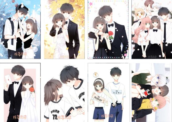 MCPT034 Flipped Posters price for 5 sets 8 pcs a set 29x42cm