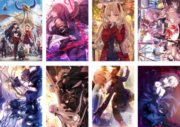 MCPT043 Fate Stay Night Posters price for 5 sets 8 pcs a set 29x42cm