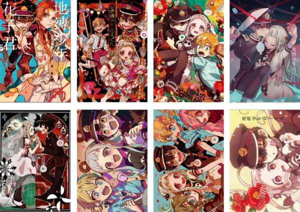 MCPT046 Toilet-bound Hanako-kun Posters price for 5 sets 8 pcs a set 29x42cm