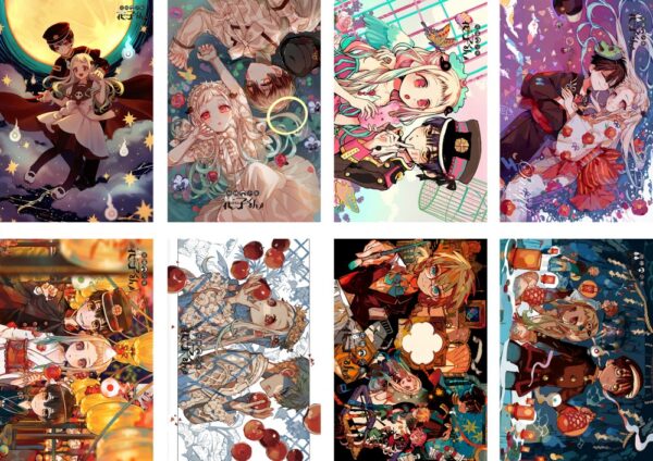 MCPT049 Toilet-bound Hanako-kun Posters price for 5 sets 8 pcs a set 29x42cm