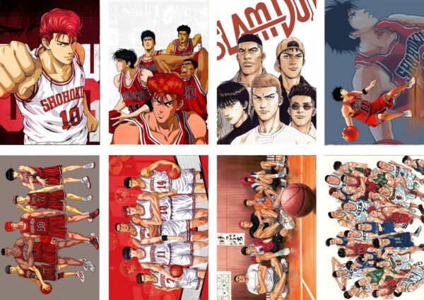 MCPT052 SLAM DUNK Posters price for 5 sets 8 pcs a set 29x42cm