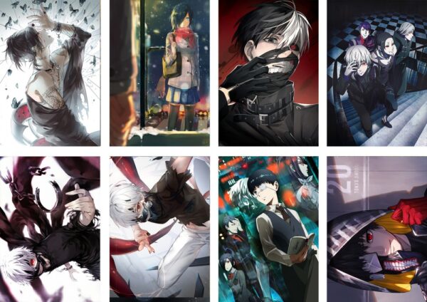 MCPT058 Tokyo Ghoul Posters price for 5 sets 8 pcs a set 29x42cm