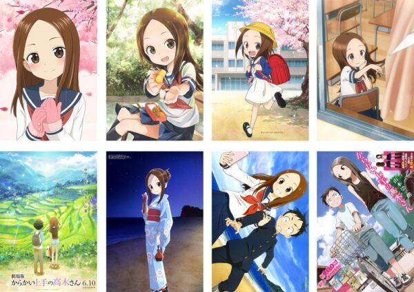 MCPT062 Teasing Master Takagi-san Posters price for 5 sets 8 pcs a set 29x42cm