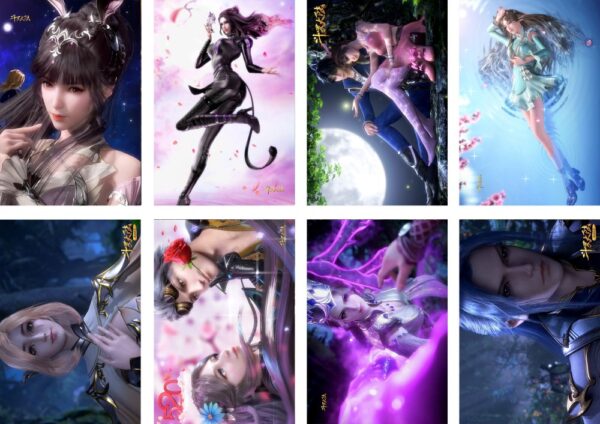 MCPT071 Douluo Dalu Posters price for 5 sets 8 pcs a set 29x42cm