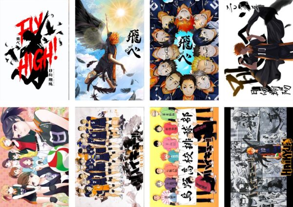 MCPT089 Haikyuu Posters price for 5 sets 8 pcs a set 29x42cm