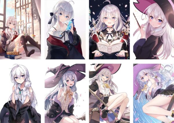 MCPT105 Witch's Journey Posters price for 5 sets 8 pcs a set 29x42cm