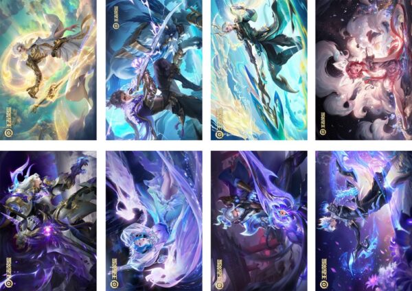 MCPT138 Honor of Kings Posters price for 5 sets 8 pcs a set 29x42cm