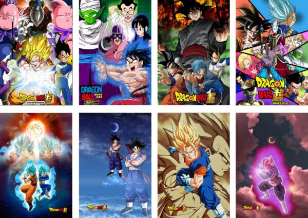 MCPT139 Dragon Ball Posters price for 5 sets 8 pcs a set 29x42cm