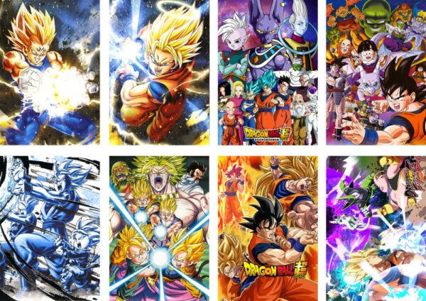 MCPT140 Dragon Ball Posters price for 5 sets 8 pcs a set 29x42cm