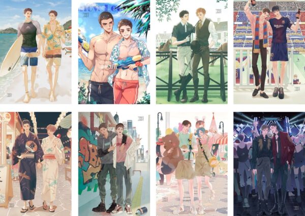 MCPT141 188 Group Posters price for 5 sets 8 pcs a set 29x42cm
