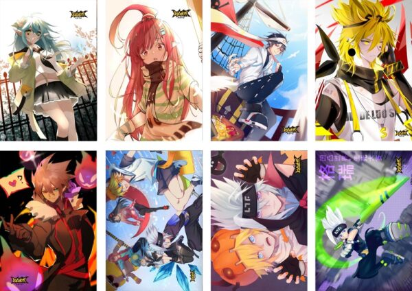 MCPT143 Aotu World Posters price for 5 sets 8 pcs a set 29x42cm