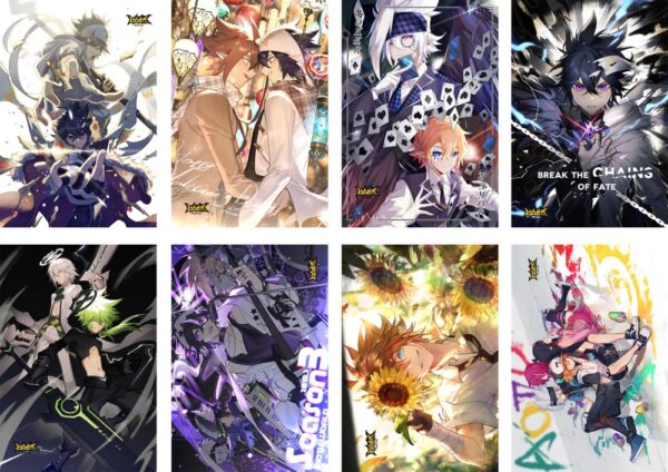 MCPT144 Aotu World Posters price for 5 sets 8 pcs a set 29x42cm