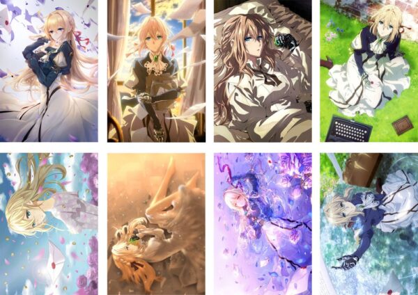 MCPT145 Violet Evergarden Posters price for 5 sets 8 pcs a set 29x42cm