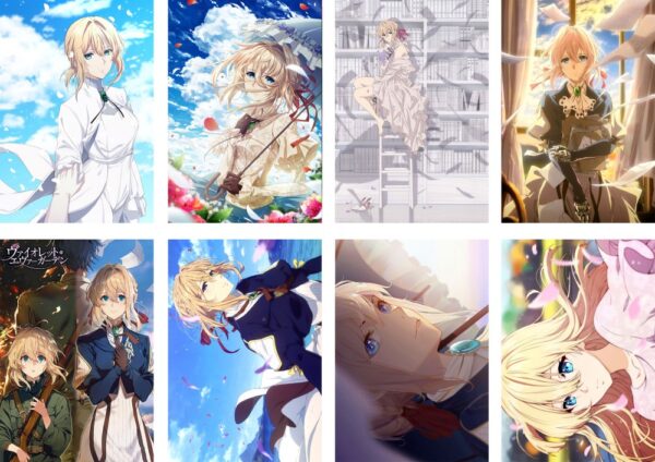 MCPT146 Violet Evergarden  Posters price for 5 sets 8 pcs a set 29x42cm